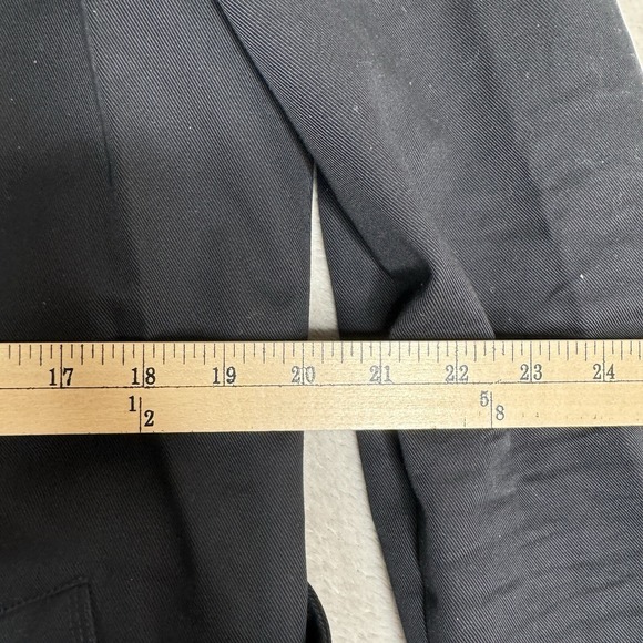 The Kooples Men's Full Length Trenchcoat Size 52 Preowned Black - Picture 2 of 10